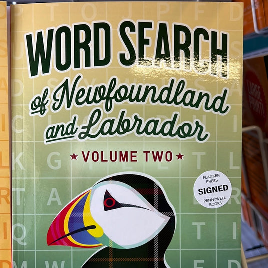 Word Search of Newfoundland and Labrador - Volume 1
