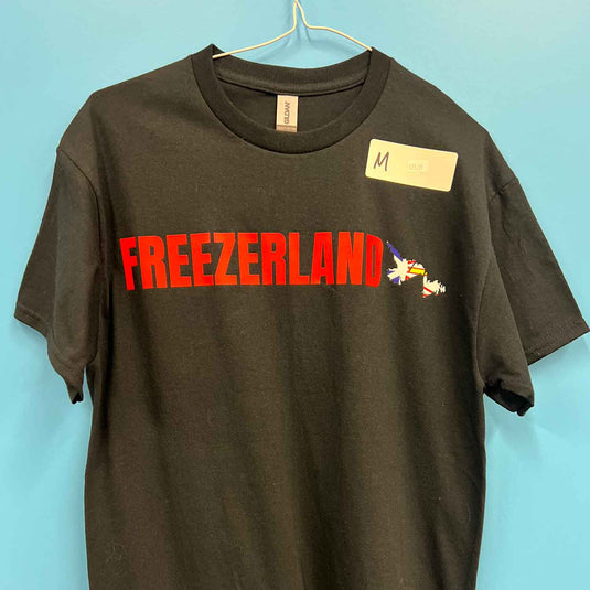 Freezerland T-Shirt - Red Text