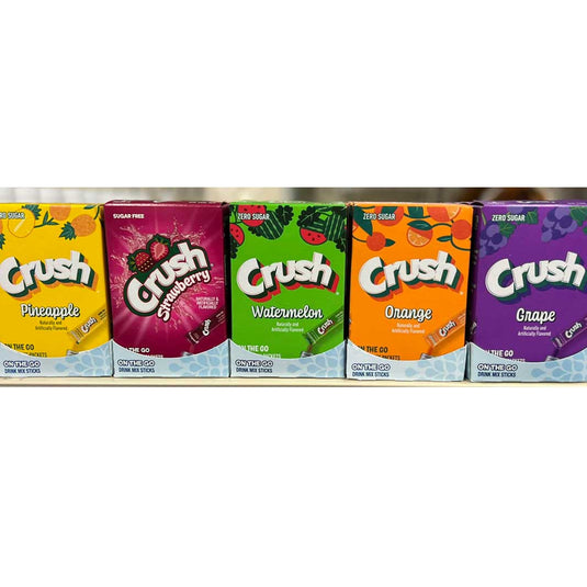 Crush Pop - Flavour Packets - Zero Sugar