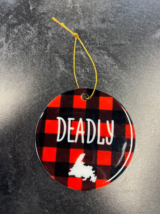 DEADLY Ornament