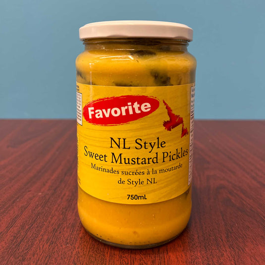 Favorite NL Style Mustard Pickles - 500ml