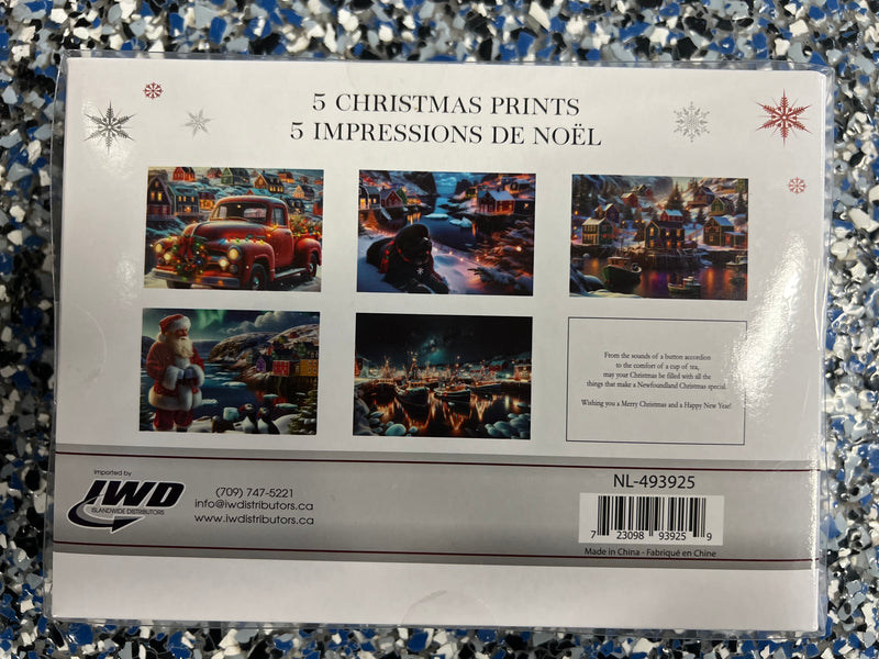 Load image into Gallery viewer, 25 pack Assorted Christmas Cards Of NL
