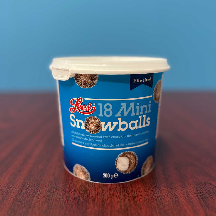 Lee's Snowballs 18 Mini Tub