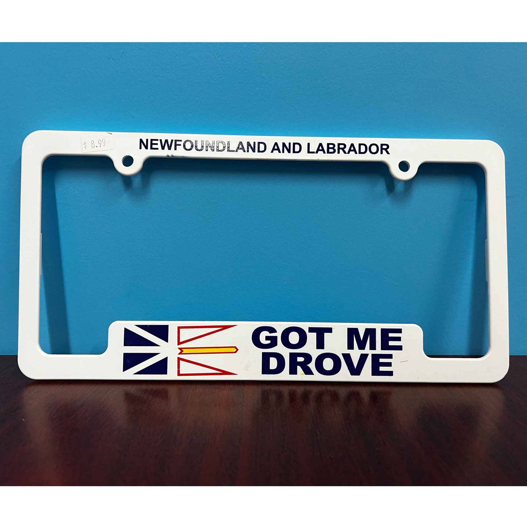 Newfoundland License Plate Frame – Freezerland NFLD INC.