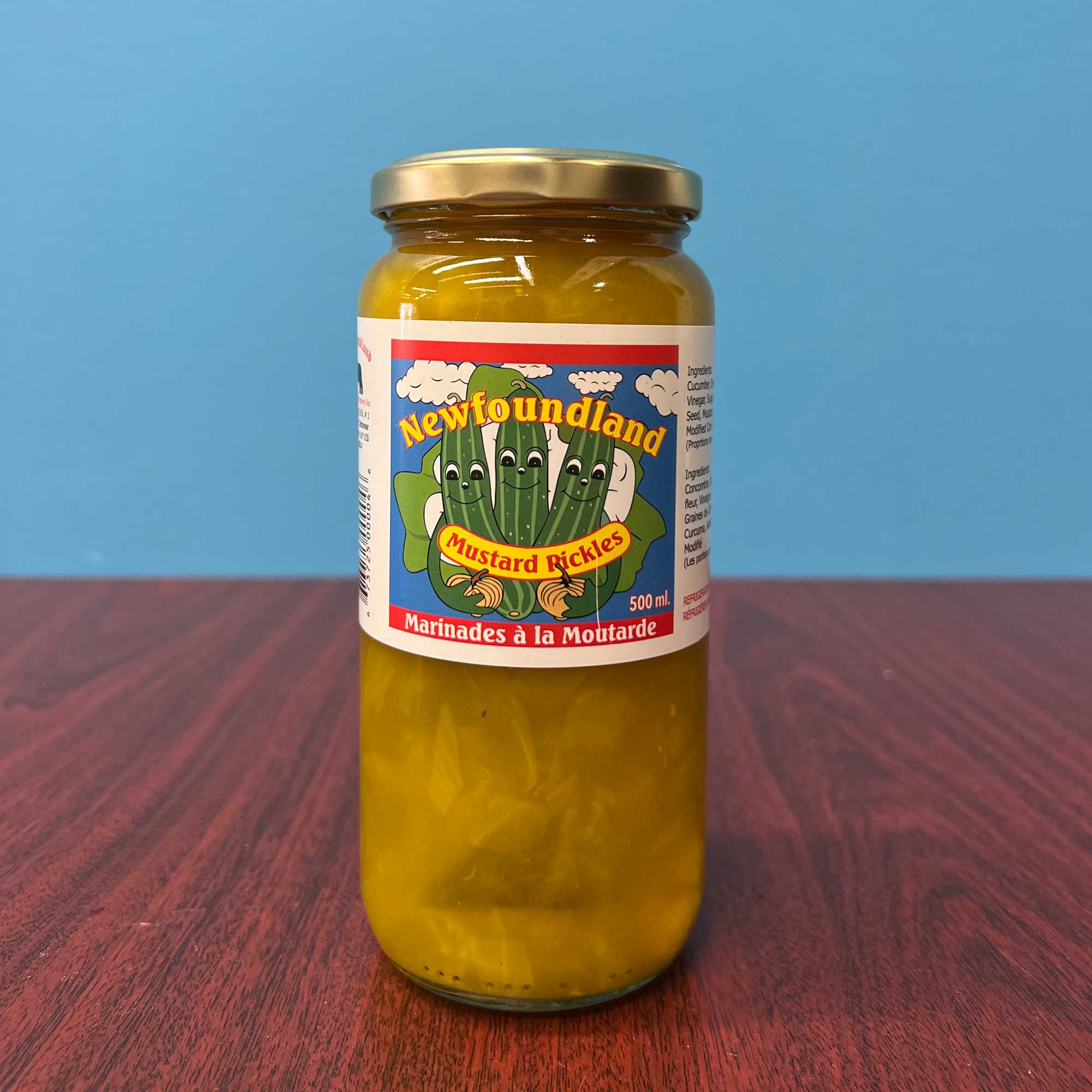 Newfoundland Mustard Pickles 500ml Freezerland NFLD INC.