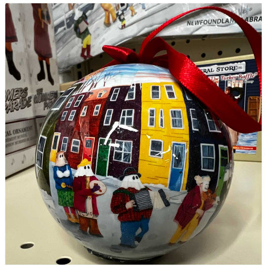 Ornament - Mummers and Newfoundland Houses