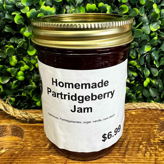 Homemade Partridgeberry Jam
