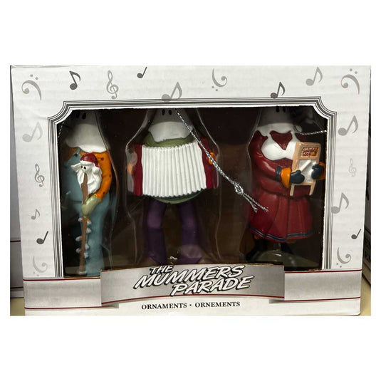 The Mummers Parade - Ornaments - 3 Pack
